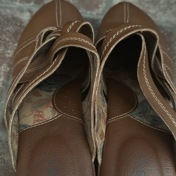 Born Of Concept Mules 9 Boho Platform Block Heel Comfort Clogs - Picture 4 of 5